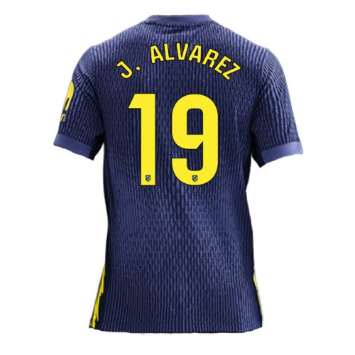 Atletico Madrid Julian Alvarez #19 Replica Away Stadium Shirt 2025-26 Short Sleeve Atletico Madrid Julian Alvarez #19 Replica Away Stadium Shirt 2025-26 Short Sleeve